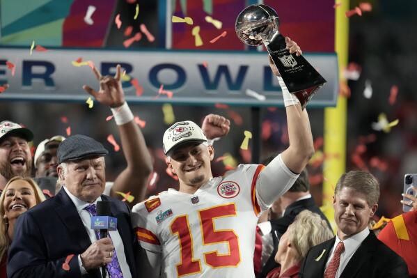 Mahomes adds another Super Bowl comeback to his ledger AP News